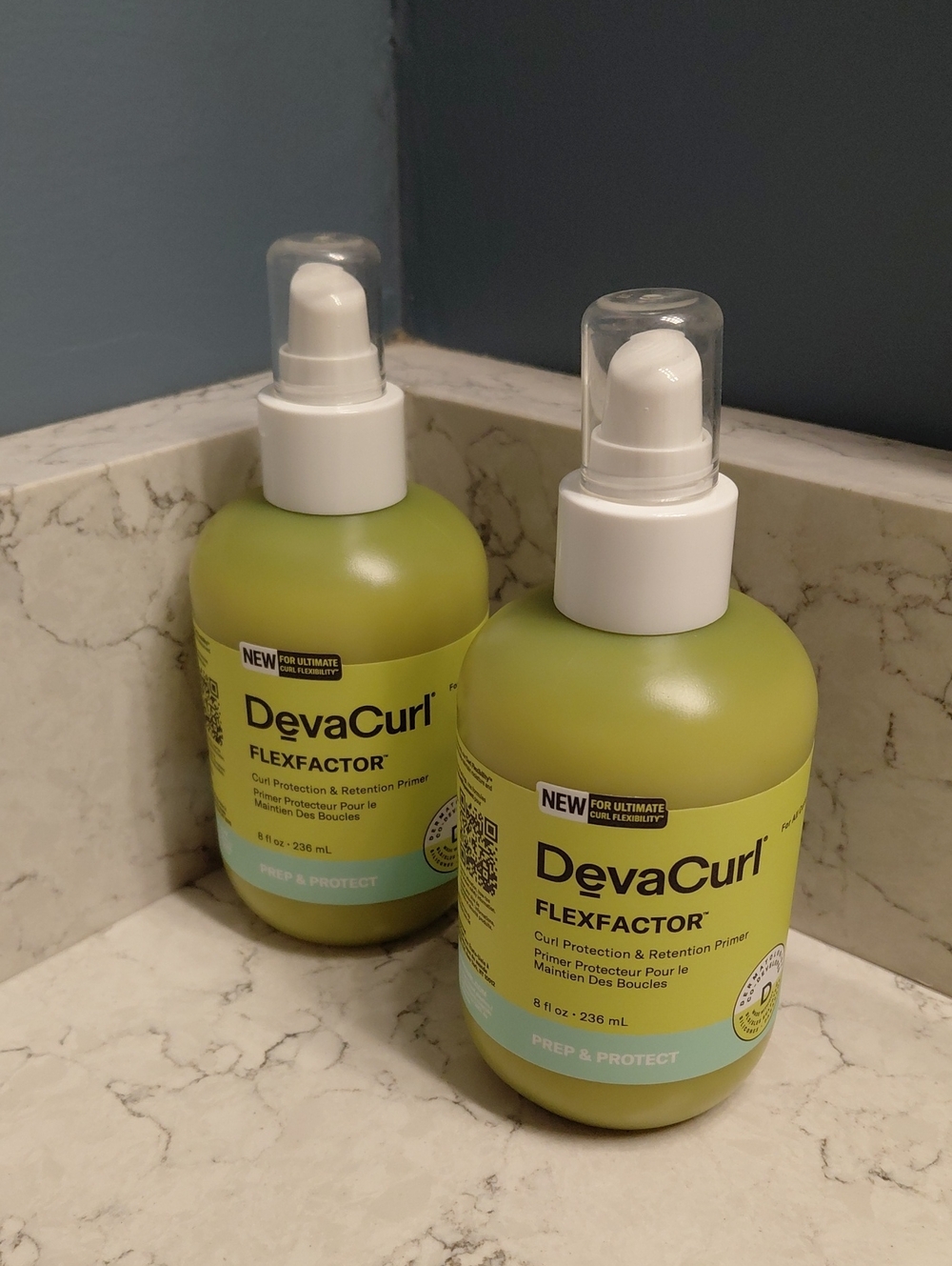 NEW Lot Of 2 DevaCurl FlexFactor Curl Protection & Retention Primer 8 Fl Oz EACH